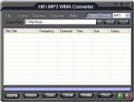 ! MP3 WMA Converter screenshot